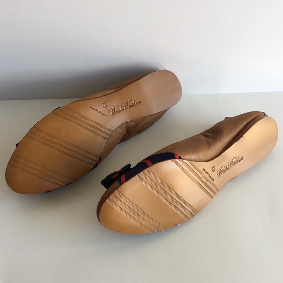 N/A Brooks Brothers Leather Ballet Flats - Picture 4 of 8